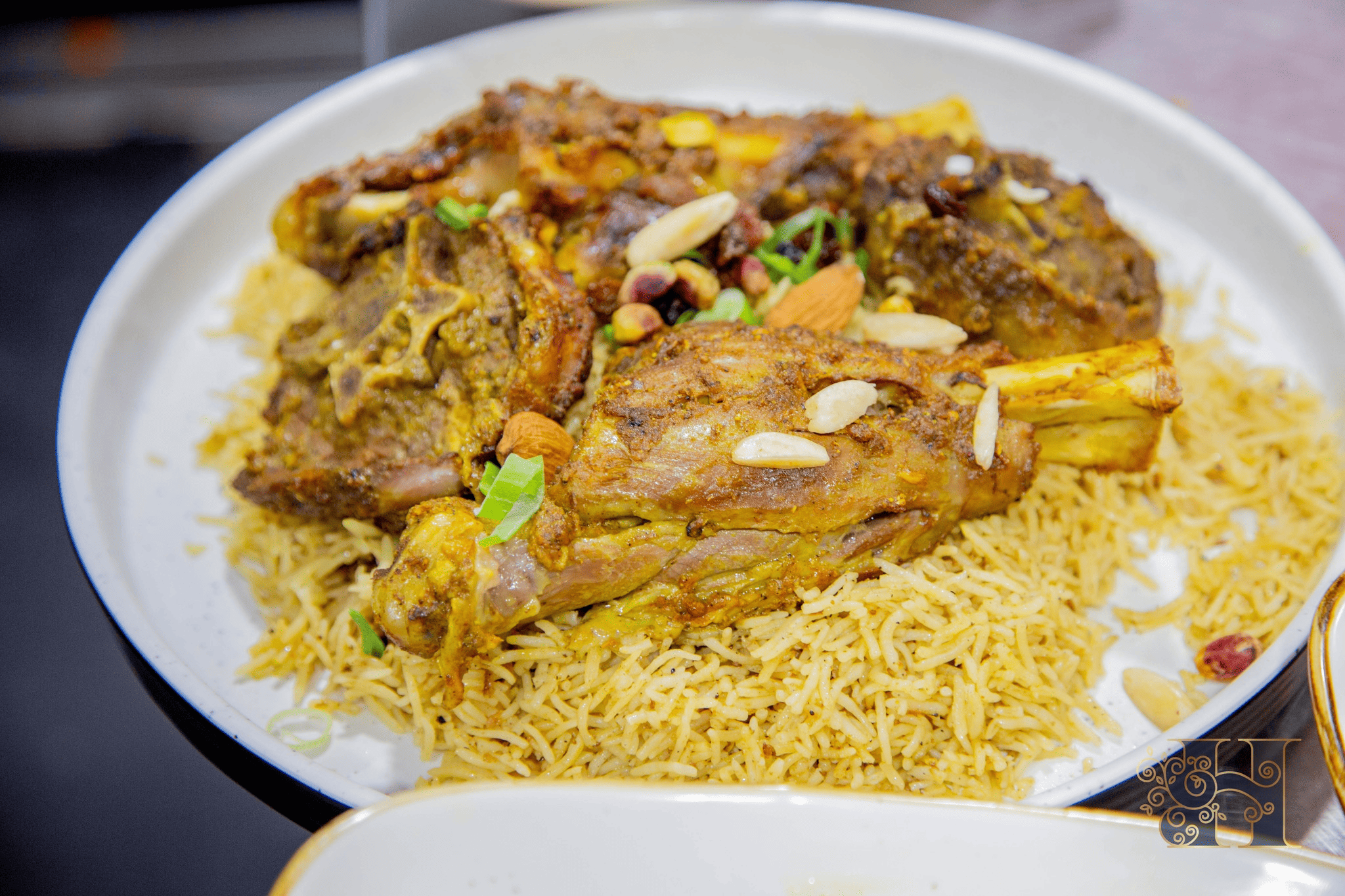 Traditional authentic Himalaya Restaurant's Iftar Biryani.